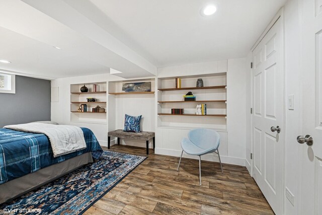 5247 N California Ave, Chicago, IL 60625 - bedroom featuring wood finished floors and recessed lighting