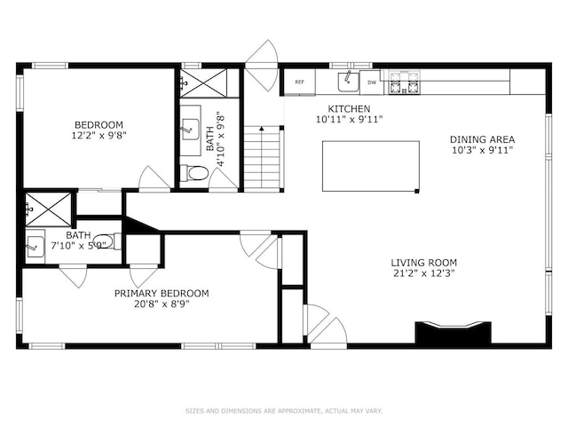 5247 N California Ave, Chicago, IL 60625 - view of property floor plan