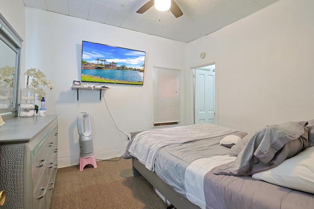 392 Plum Ct, Elgin, IL 60120 - bedroom with carpet and ceiling fan