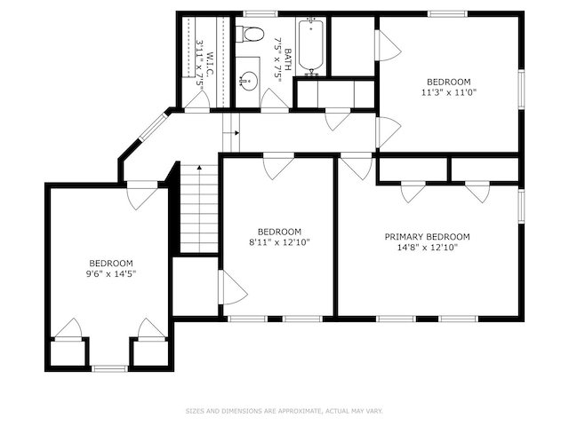 1910 N 76th Ct, Elmwood Park, IL 60707 - home floor plan