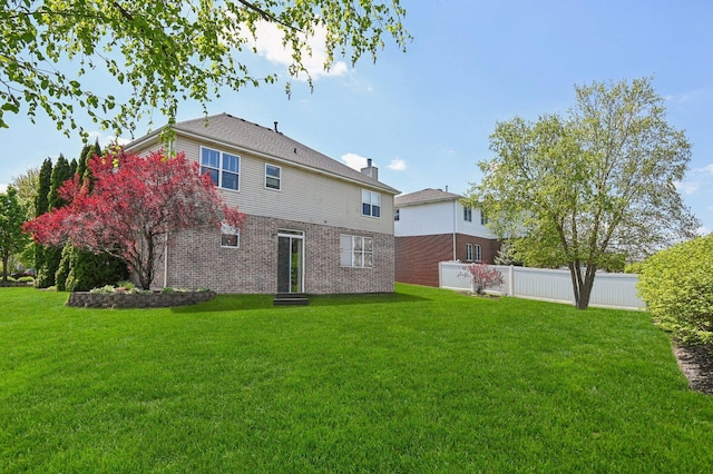 949 Ruthenbeck Ln, New Lenox, IL 60451 - rear view of property with brick siding