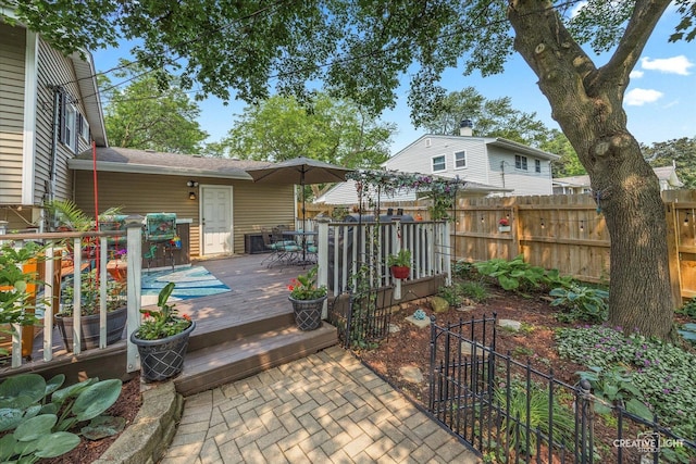124 Fairview Dr, Saint Charles, IL 60174 - deck featuring outdoor dining space