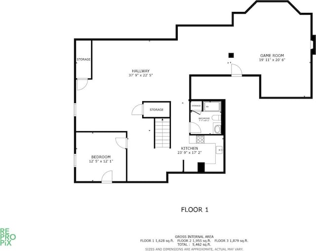 401 Jason Ln, Schaumburg, IL 60173 - view of room layout