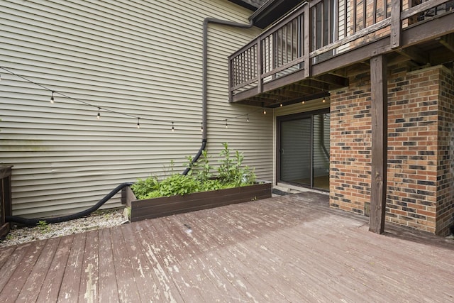 3S261 Briarwood Dr, Warrenville, IL 60555 - view of wooden deck