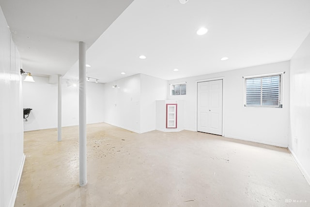 9963 Constitution Dr, Orland Park, IL 60462 - basement featuring recessed lighting and baseboards