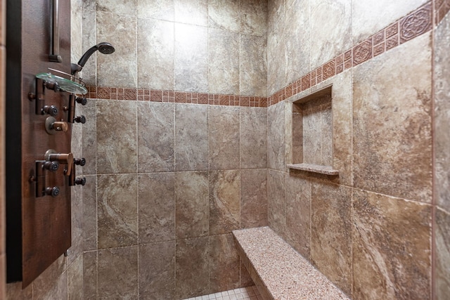 1164 Winding Glen Dr, Carol Stream, IL 60188 - bathroom view of tiled shower