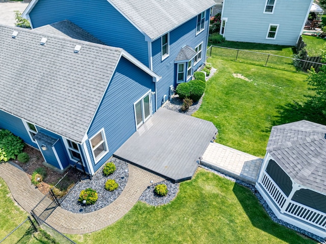 1164 Winding Glen Dr, Carol Stream, IL 60188 - aerial view of property and surrounding area