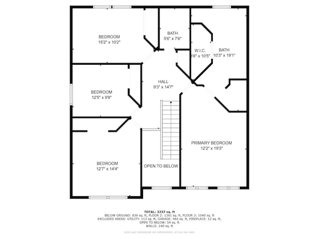 1164 Winding Glen Dr, Carol Stream, IL 60188 - view of property floor plan