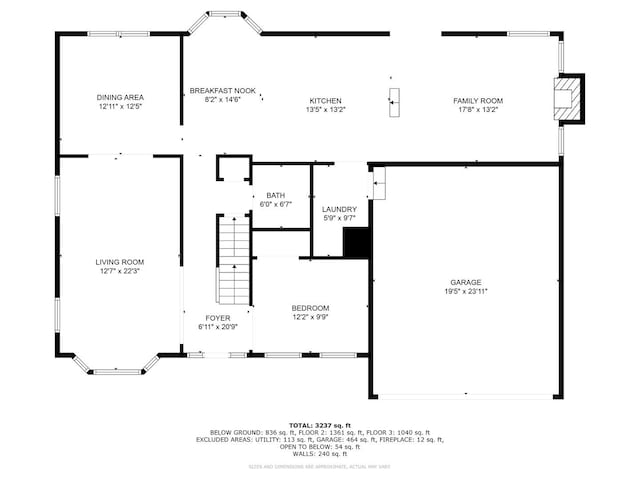 1164 Winding Glen Dr, Carol Stream, IL 60188 - view of room layout