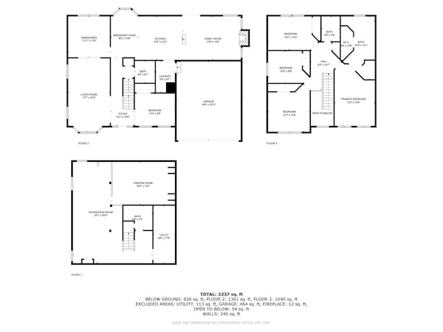 1164 Winding Glen Dr, Carol Stream, IL 60188 - view of property floor plan