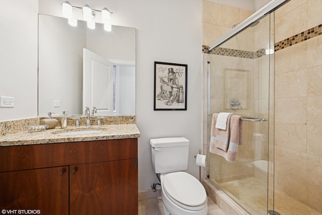 4110 N California Ave Unit 1, Chicago, IL 60618 - bathroom with vanity and a stall shower