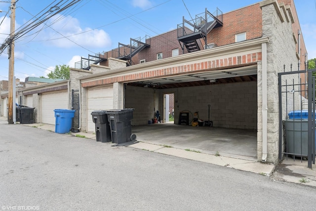4110 N California Ave Unit 1, Chicago, IL 60618 - view of garage