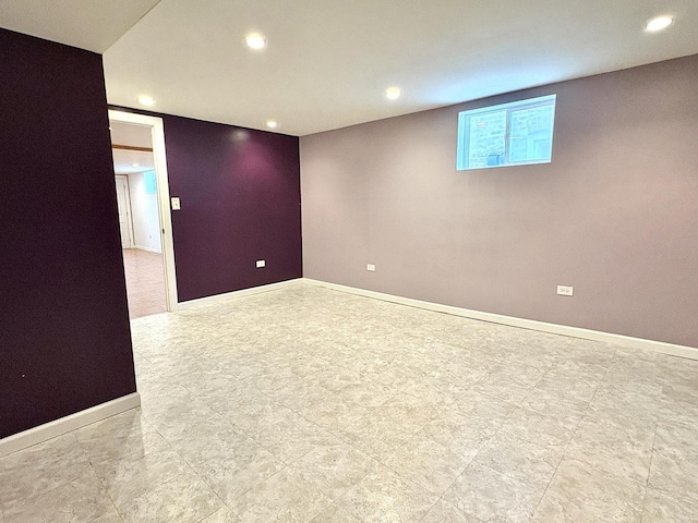 4937 S Kilpatrick Ave, Chicago, IL 60632 - unfurnished room featuring recessed lighting and baseboards