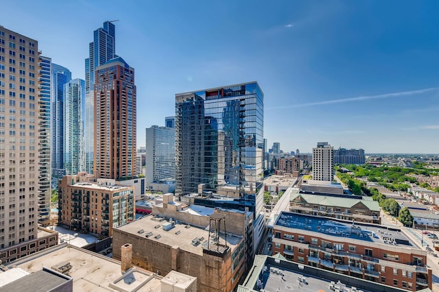 1101 S State St Unit 1805, Chicago, IL 60605 - skyline view