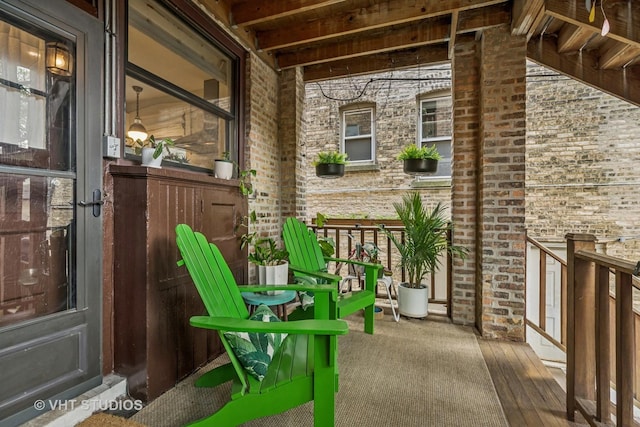 542 Michigan Ave Unit 1, Evanston, IL 60202 - view of balcony