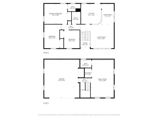 505 Crest Dr, Cary, IL 60013 - view of home floor plan