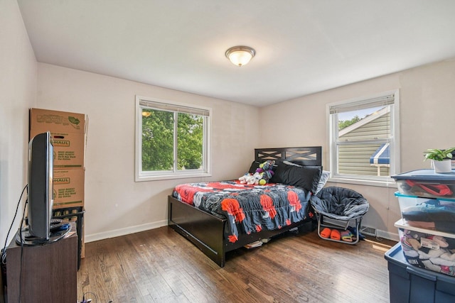 17852 Walter St, Lansing, IL 60438 - bedroom with multiple windows and hardwood / wood-style floors