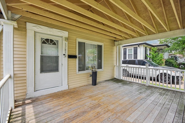 17852 Walter St, Lansing, IL 60438 - view of deck