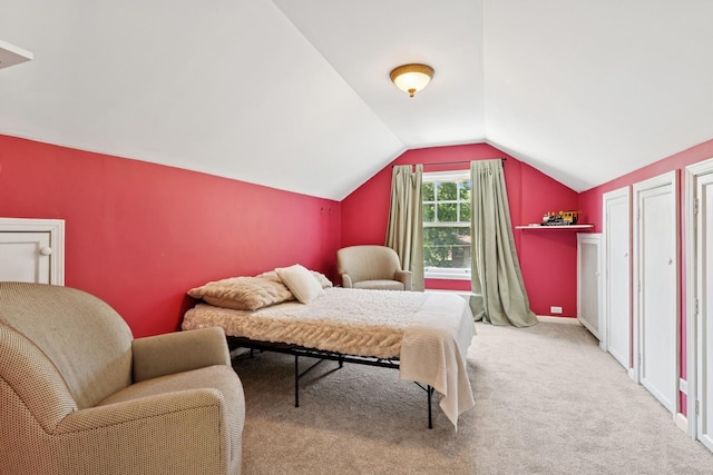 720 Ingleside Pl, Evanston, IL 60201 - carpeted bedroom featuring vaulted ceiling