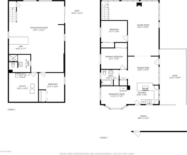 26821 N Oakdale Ln, Mundelein, IL 60060 - view of floor plan / room layout