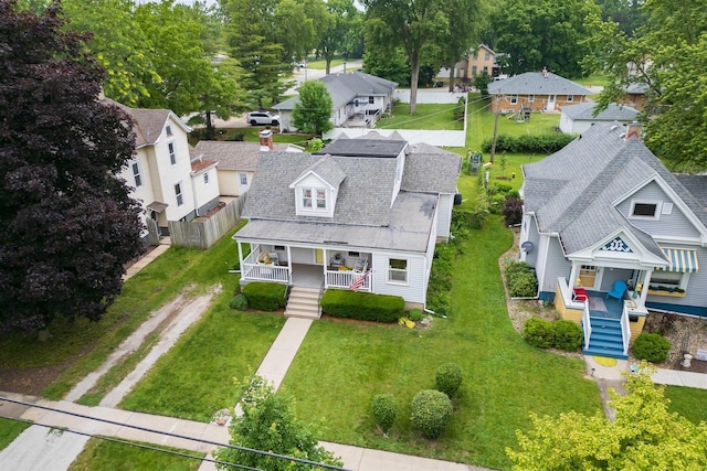 735 W Henry St, Pontiac, IL 61764 - aerial view of residential area