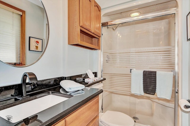3242 W 108th Pl, Chicago, IL 60655 - bathroom with a walk in shower and vanity