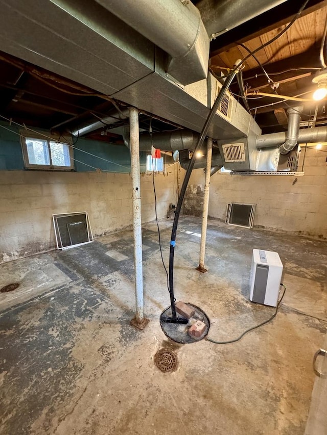 1202 E Water St, Pontiac, IL 61764 - view of basement