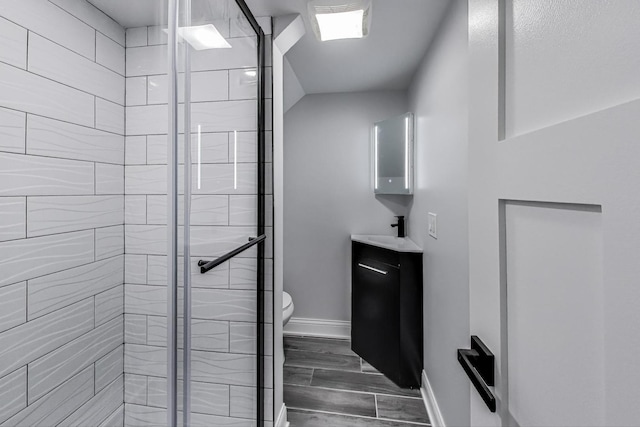 2219 Keystone Ave, North Riverside, IL 60546 - full bath featuring a shower stall and vanity