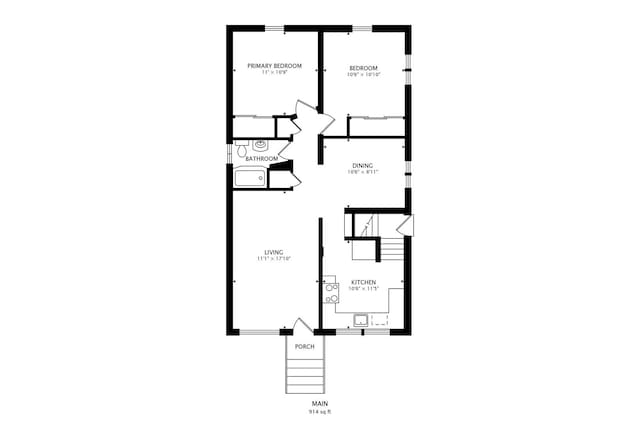 2219 Keystone Ave, North Riverside, IL 60546 - view of room layout