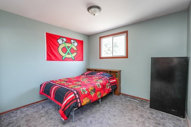 350 Kathy Dr, Bourbonnais, IL 60914 - carpeted bedroom featuring baseboards