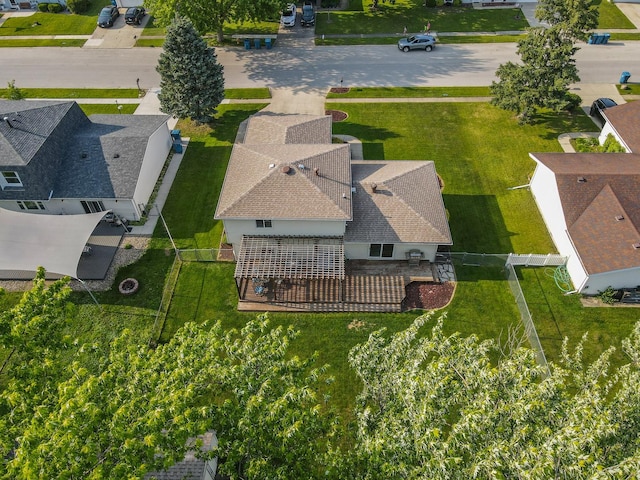 350 Kathy Dr, Bourbonnais, IL 60914 - aerial perspective of suburban area