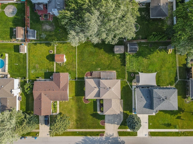 350 Kathy Dr, Bourbonnais, IL 60914 - aerial overview of property's location with nearby suburban area