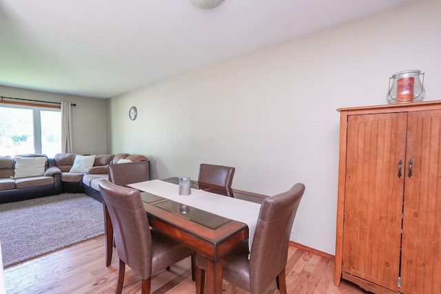 350 Kathy Dr, Bourbonnais, IL 60914 - dining area with light wood-style flooring