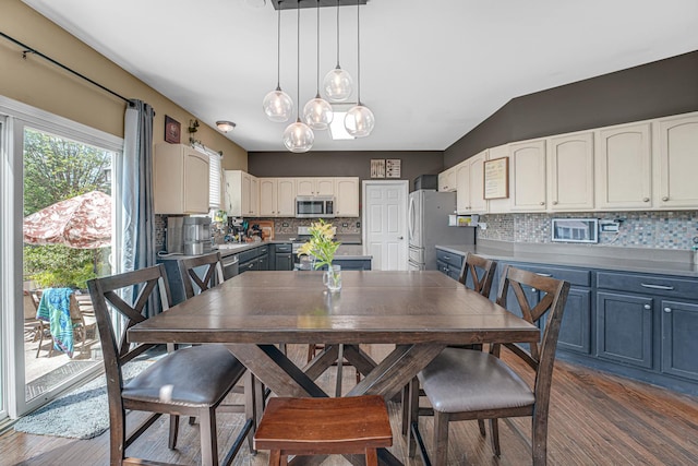 2316 Loop Rd, Algonquin, IL 60102 - dining room with dark wood-style floors