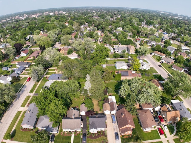 165 S Commonwealth Ave, Elgin, IL 60123 - aerial view of property and surrounding area featuring nearby suburban area