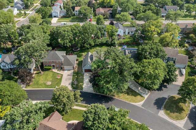 1364 Yorkshire Ln, Carol Stream, IL 60188 - aerial overview of property's location featuring nearby suburban area