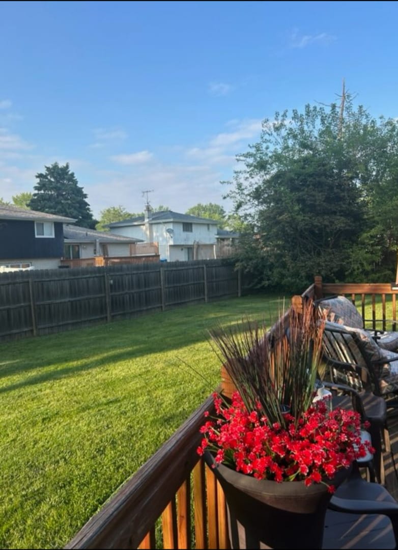 15 Huntley Ct, Crete, IL 60417 - view of yard