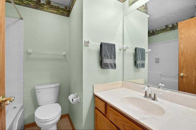 213 Stillwater Ct, Oswego, IL 60543 - bathroom featuring vanity and bathing tub / shower combination