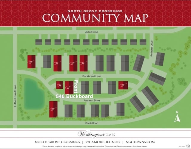 LOT15 Buckboard Ln Unit C, Sycamore, IL 60178 - map / location