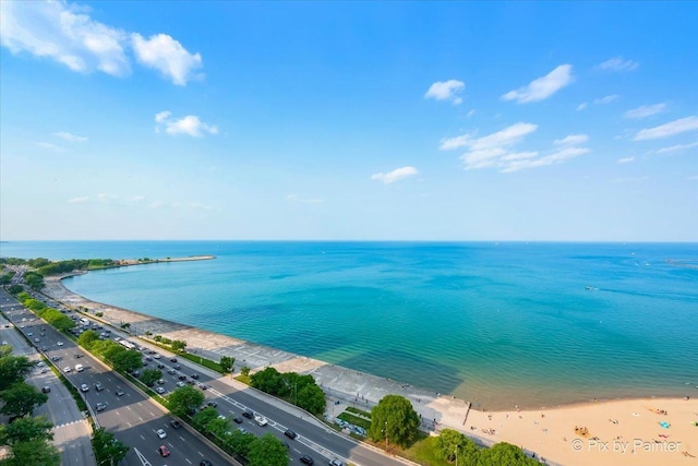 1150 N Lake Shore Dr Unit 19A, Chicago, IL 60611 - water view with local beach
