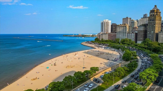 1150 N Lake Shore Dr Unit 19A, Chicago, IL 60611 - view of urban area featuring expansive beach