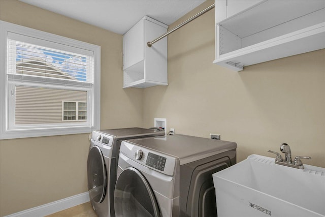 2107 Max Run Dr E, Champaign, IL 61822 - washroom featuring cabinet space and washing machine and dryer