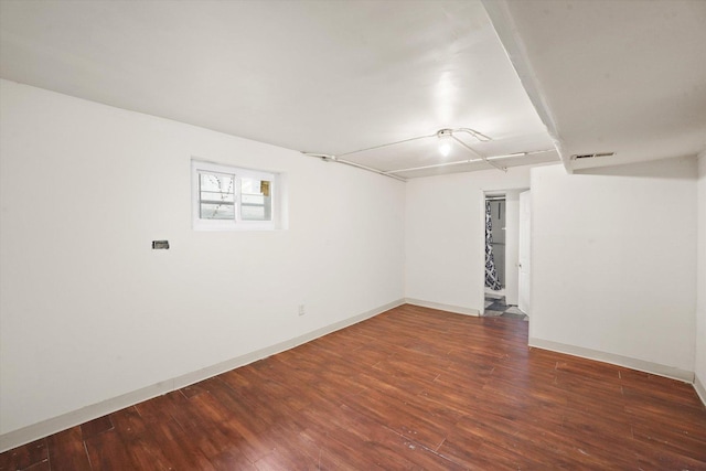 11219 S Wallace St, Chicago, IL 60628 - unfurnished room featuring wood finished floors and baseboards