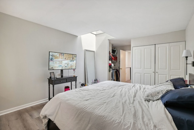 534 W Eugenie St, Chicago, IL 60614 - bedroom featuring wood finished floors and a closet