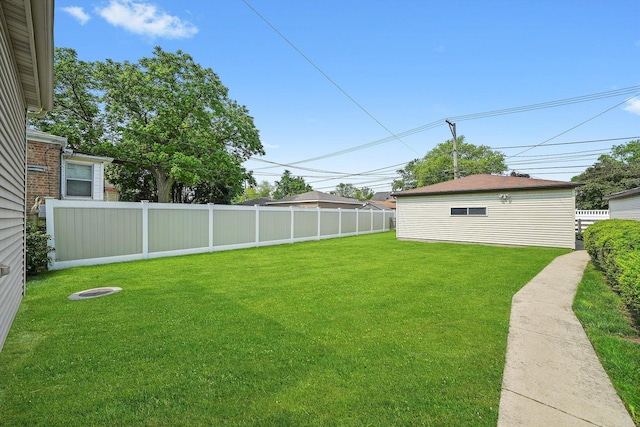 9316 S Utica Ave, Evergreen Park, IL 60805 - view of yard