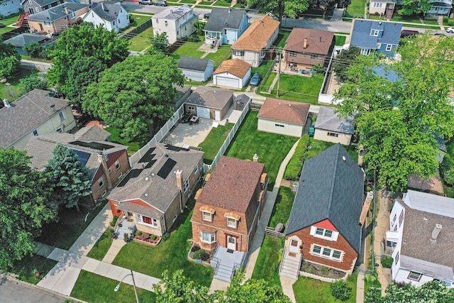 9316 S Utica Ave, Evergreen Park, IL 60805 - aerial view of property's location with nearby suburban area