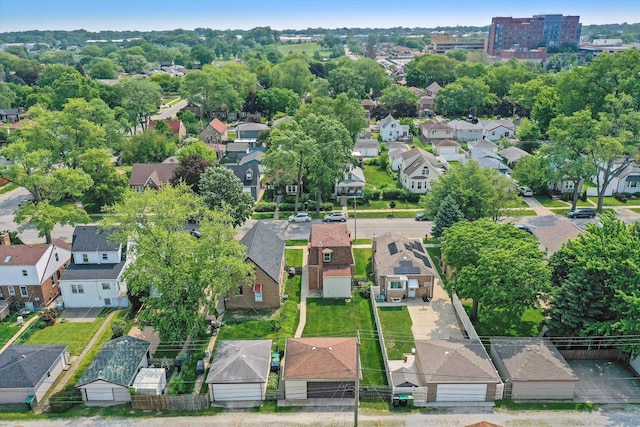 9316 S Utica Ave, Evergreen Park, IL 60805 - aerial view of property's location featuring nearby suburban area