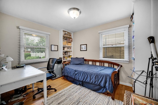 18625 Lexington Ave, Homewood, IL 60430 - bedroom featuring wood finished floors and a desk