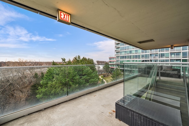 9715 Woods Dr Unit 700, Skokie, IL 60077 - view of balcony