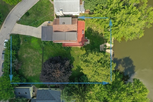 1237 Fox River Dr, Algonquin, IL 60102 - view from above of property